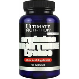Ultimate Nutrition Arginine Ornithine Lysine 100 caps