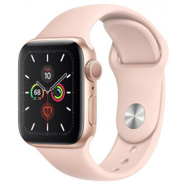 Apple Watch Series 5 GPS 40mm Gold Aluminum w. Pink Sand b.- Gold Aluminum (MWV72)