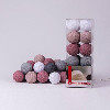 Cotton Ball Lights Гирлянда на 50 шаров 7,5м, Dirty Rose - зображення 1