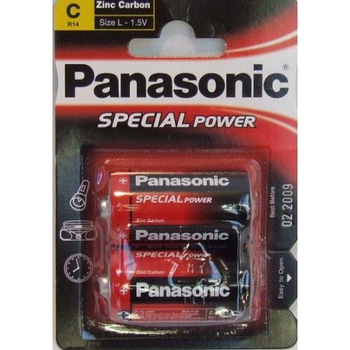 Panasonic C bat Carbon-Zinc 2шт Special (R14REL/2BP) - зображення 1