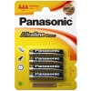 Panasonic AAA bat Alkaline 4шт Alkaline Power (LR03REB/4BP) - зображення 1