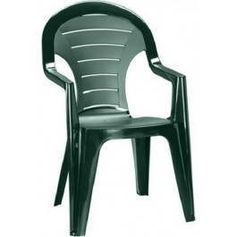 Curver Bonaire, стул пластиковый, зеленый (3253929141027)