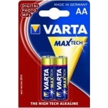 Varta AA bat Alkaline 2шт MAX TECH (04706101412) - зображення 1