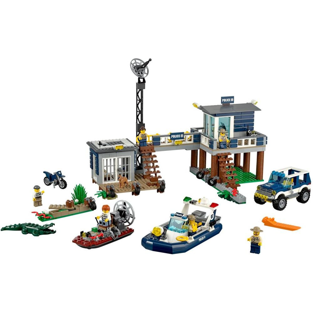 LEGO City Участок болотной полиции (60069) - зображення 1