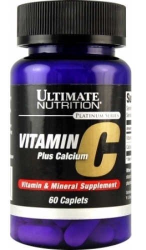 Ultimate Nutrition Vitamin C Plus Calcium 60 caps - зображення 1