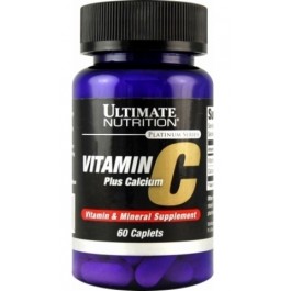 Ultimate Nutrition Vitamin C Plus Calcium 60 caps