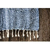 Barine Home Плед-накидка Barine - Tan Throw denim синий 125x180 - зображення 1