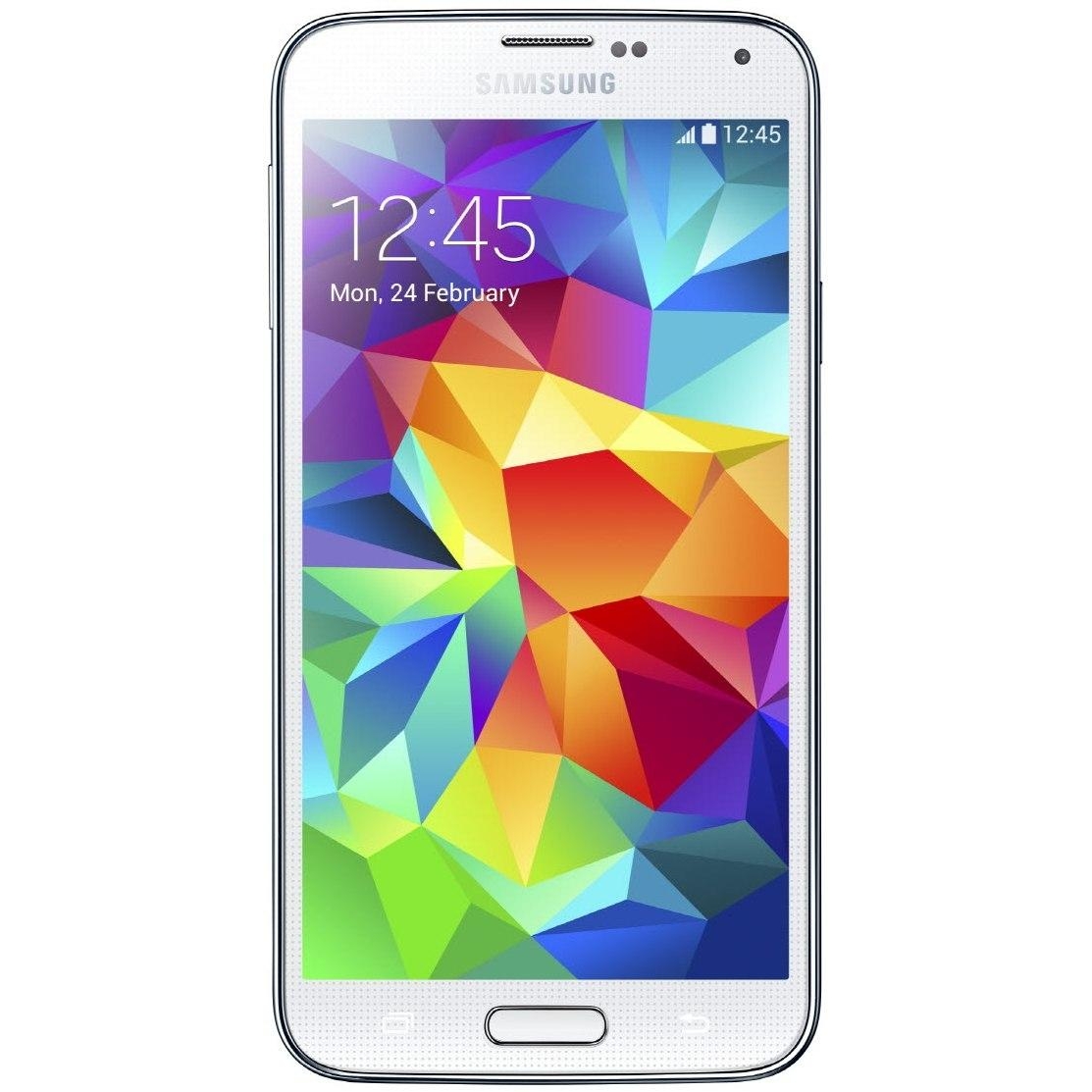 Samsung G900F Galaxy S5 (Shimmery White) - зображення 1