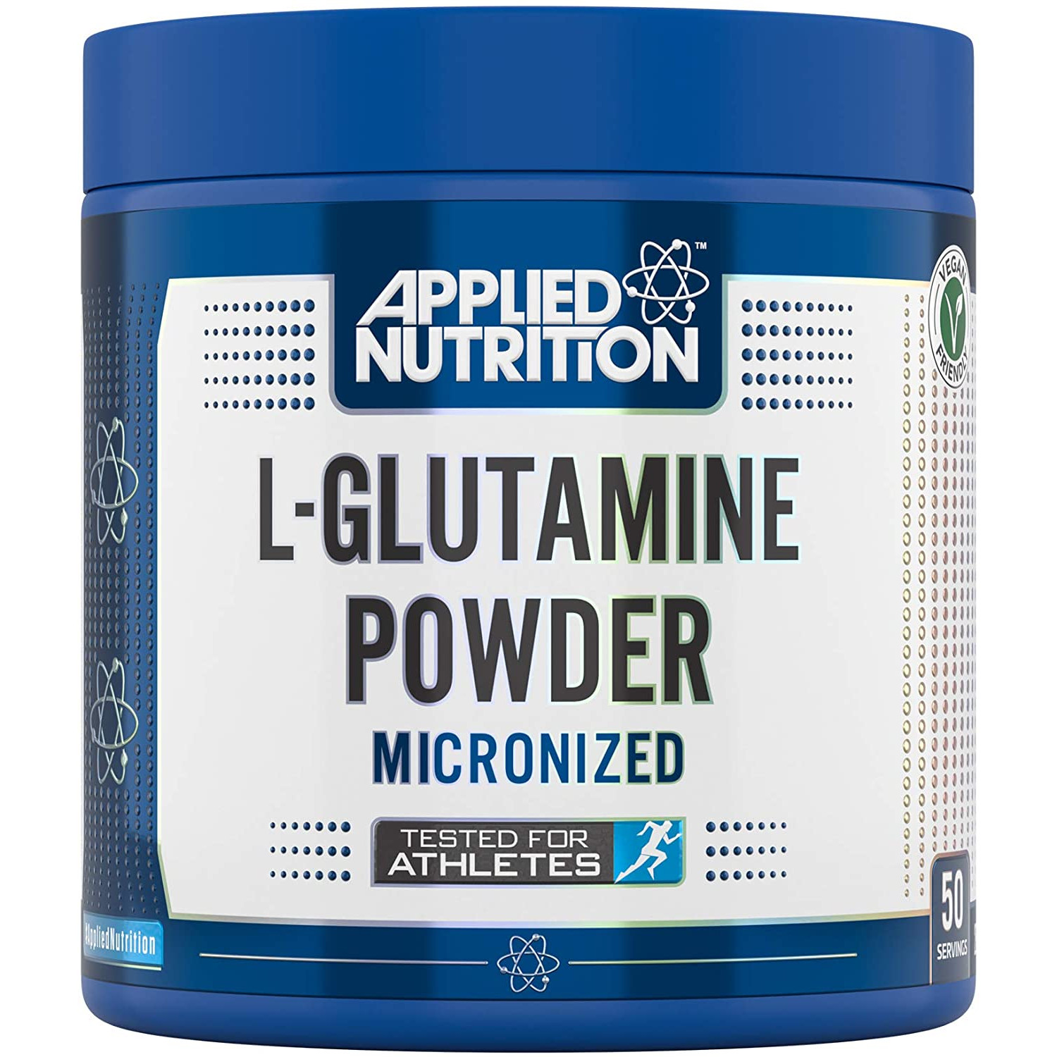 Applied Nutrition L-Glutamine Powder Micronized 250 g /50 servings/ Unflavored - зображення 1