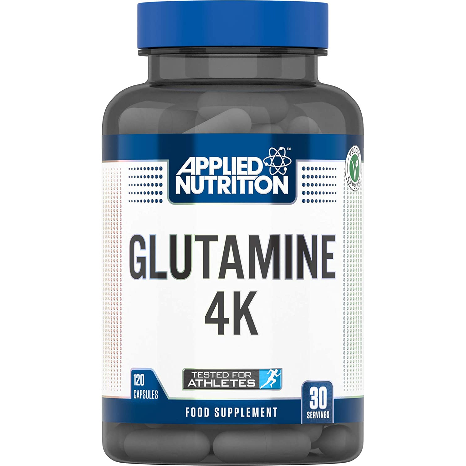 Applied Nutrition Glutamine 4K 120 caps /30 servings/ - зображення 1