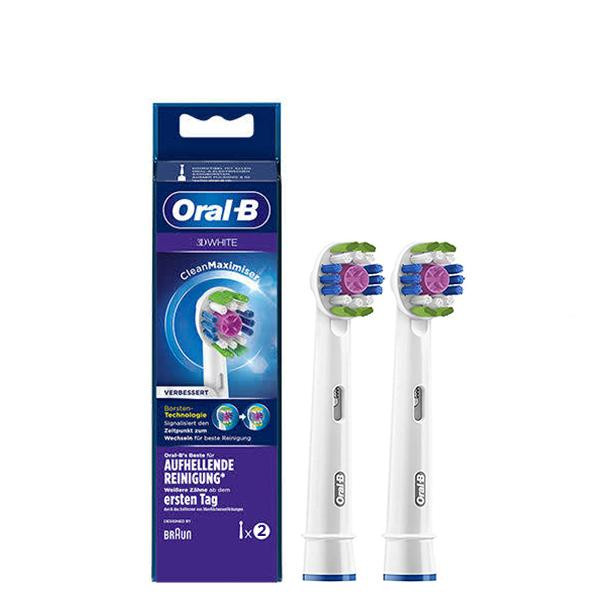 Oral-B EB18p 3D White Luxe CleanMaximiser 2 шт - зображення 1