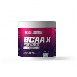 10x Nutrition BCAA X Powder 300 g /33 servings/ Lemon Ice Tea