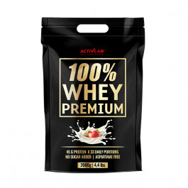 Activlab 100% Whey Premium 2000 g /66 servings/ Strawberry