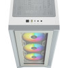 Corsair iCUE 4000X RGB Tempered Glass White (CC-9011205-WW) - зображення 4