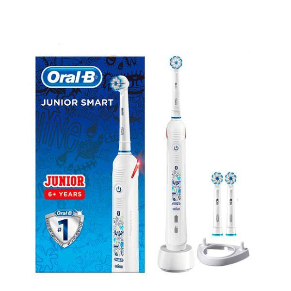 Oral-B D601 Junior Smart 6+ Stand 3 насадки - зображення 1