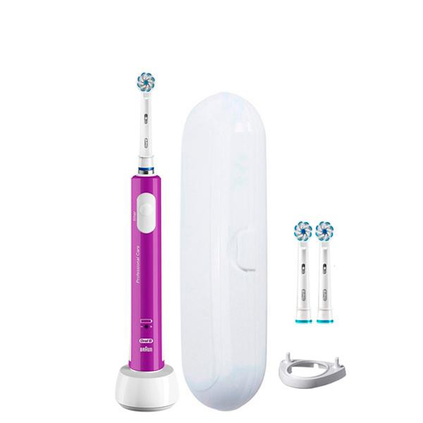 Oral-B D16 Junior Purple Plus 3 насадки - зображення 1