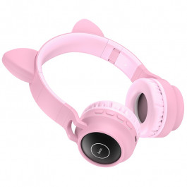 Hoco W27 Cat Ear Pink