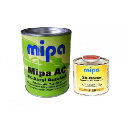 MIPA 793 Mipa Акриловая краска Темно-коричневый 1л + отвердитель 0,5л