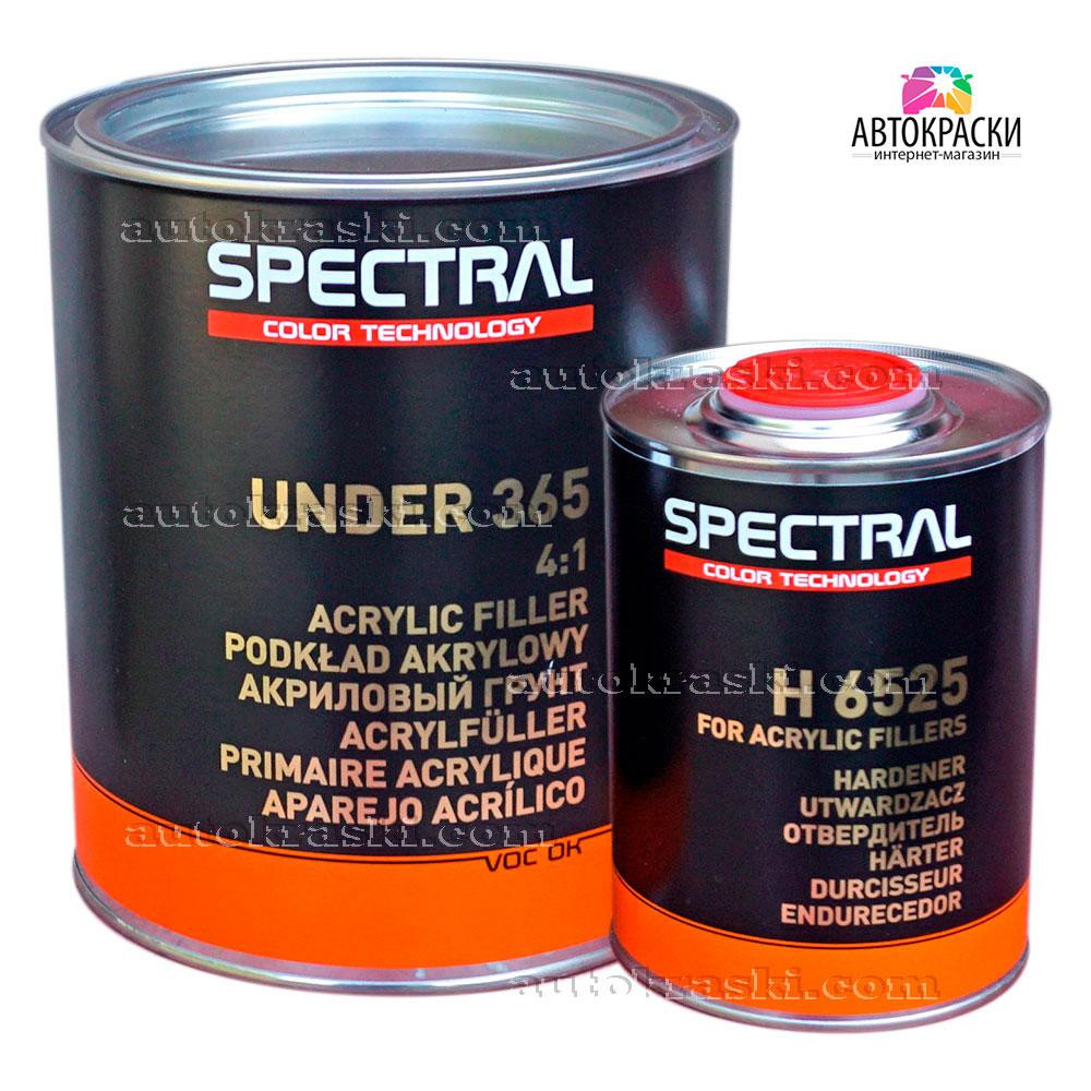 Spectral Грунт SPECTRAL UNDER 365 P1 Акриловий грунт 4:1 белый + отвердитель 2,8л+0,7л - зображення 1