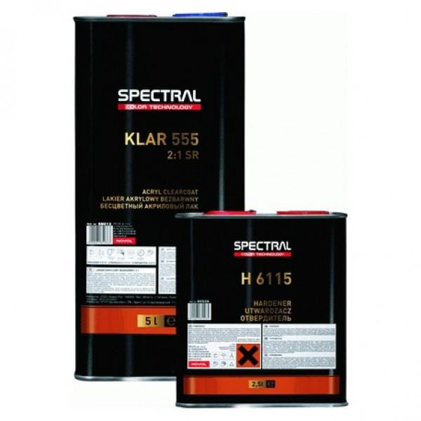 Spectral Лак бесцветный SPECTRAL KLAR 555 (SR) 2+1 + отвердитель 5,0л+2,5л - зображення 1