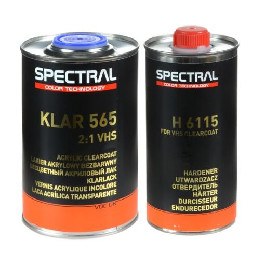 Spectral Лак бесцветный SPECTRAL KLAR 565 VHS 2+1 + отвердитель 1,0л+0,5л