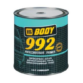 Body BODY 992 антикоррозийный грунт 1К серый 1л