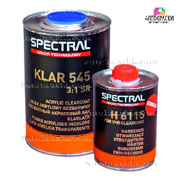 Spectral Лак бесцветный кислородной сушки SPECTRAL KLAR 545 3+1 SR 1,0 л + отв. 0,33 л