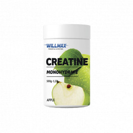 Willmax Creatine Monohydrate 500 g /100 servings/ Apple (wx1006)