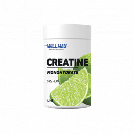 Willmax Creatine Monohydrate 500 g /100 servings/ Lime (wx1002)
