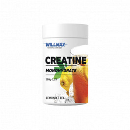 Willmax Creatine Monohydrate 500 g /100 servings/ Lemon Ice Tea (wx1010)