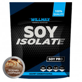 Willmax Soy Isolate 900 g /30 servings/ Булочка с корицей (wx706)