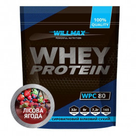 Willmax Whey Protein 80% 920 g /23 servings/ Лісова ягода (wx111)