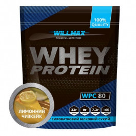 Willmax Whey Protein 80% 920 g /23 servings/ Лимонний Чизкейк (wx110)