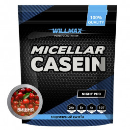 Willmax Micellar Casein 80% 900 g /30 servings/ Вишня (wx506)