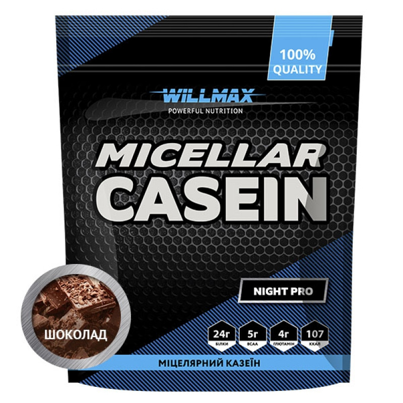 Willmax Micellar Casein 80% 900 g /30 servings/ - зображення 1