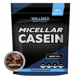 Willmax Micellar Casein 80% 900 g /30 servings/ Шоколад (wx504)
