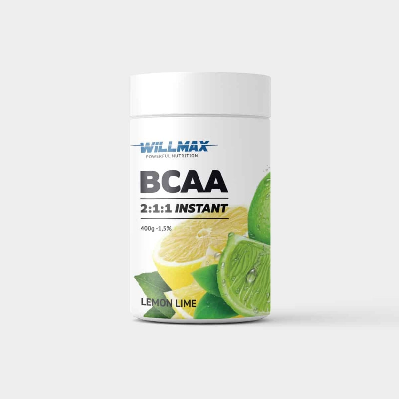 Willmax BCAA 2:1:1 Instant 400 g /80 servings/ Лимон Лайм (wx401) - зображення 1