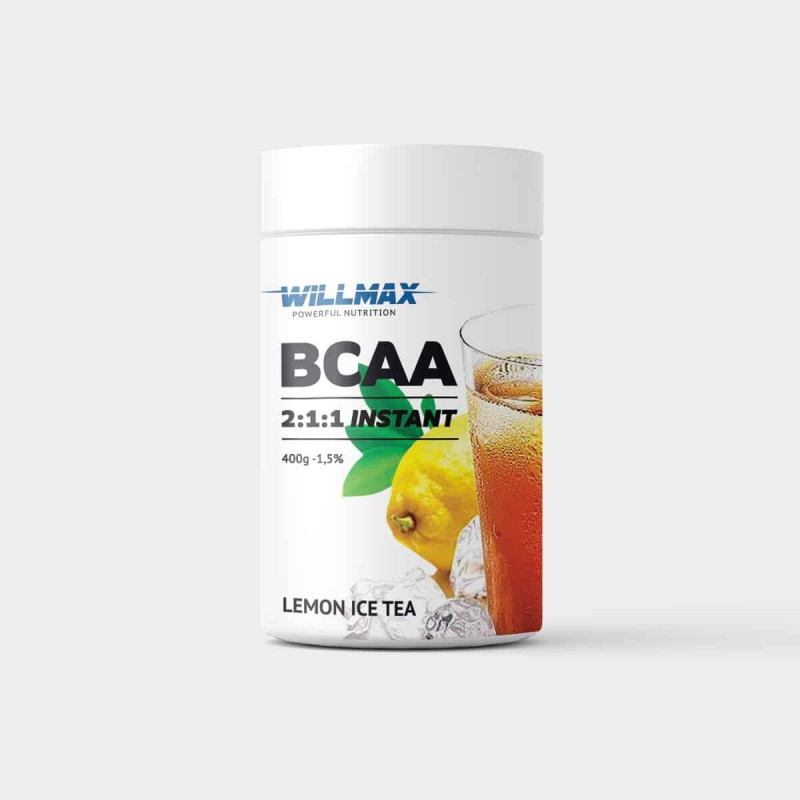 Willmax BCAA 2:1:1 Instant 400 g /80 servings/ Айс Ти Лимон (wx408) - зображення 1