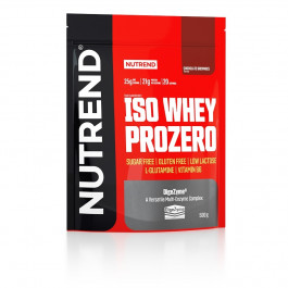 Nutrend Iso Whey Prozero 500 g /20 servings/ Chocolate Brownies