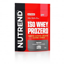   Nutrend Iso Whey Prozero 500 g /20 servings/ Strawberry Cheesecake