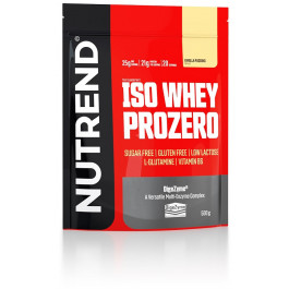 Nutrend Iso Whey Prozero 500 g /20 servings/ Vanilla Pudding