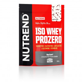 Nutrend Iso Whey Prozero 500 g /20 servings/ Cookies Cream