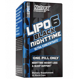 Nutrex Lipo-6 Black Nighttime Ultra Concentrate 30 caps