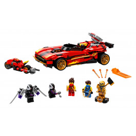   LEGO Ninjago Ниндзя-перехватчик Х-1 (71737)