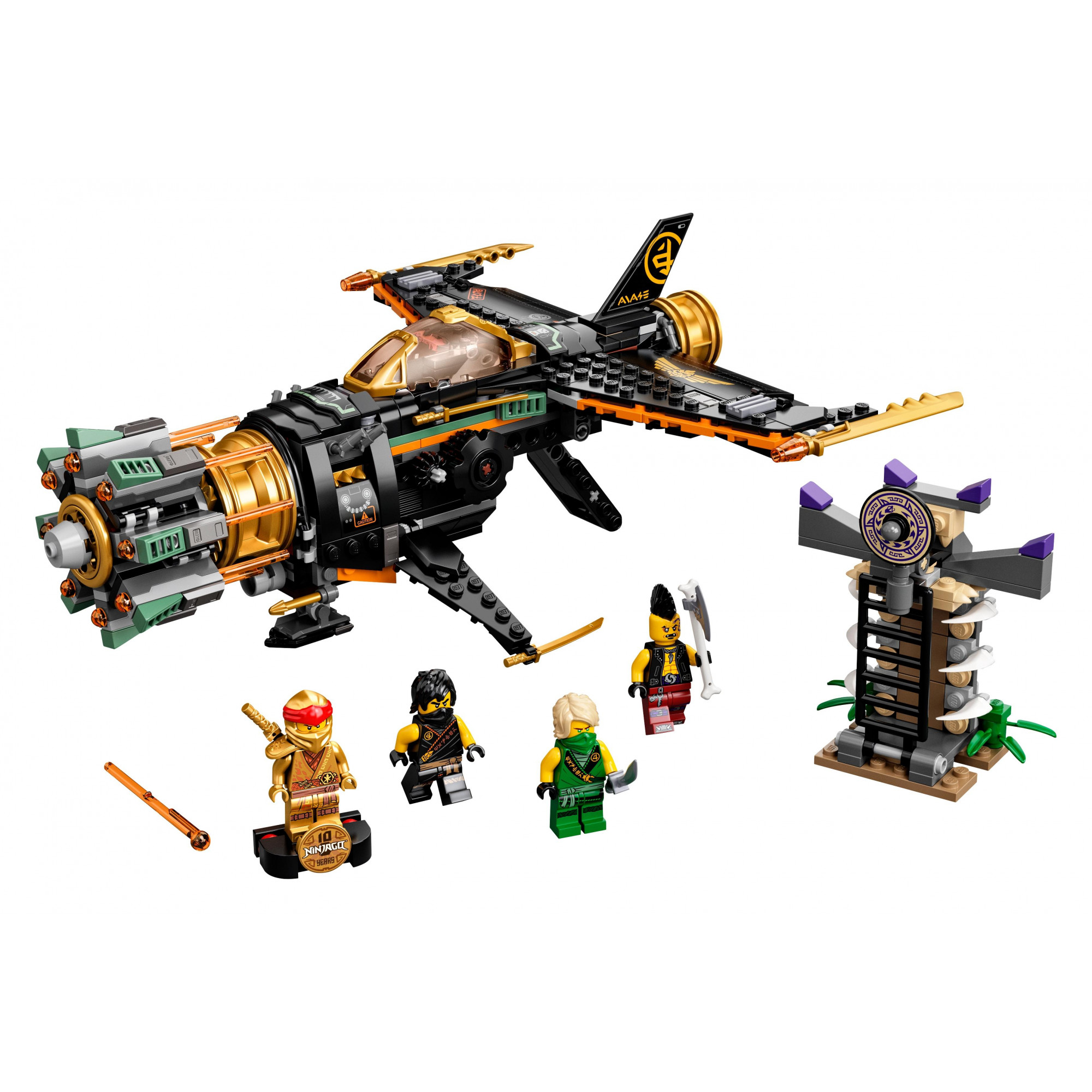 LEGO Ninjago Скорострельный истребитель Коула (71736) - зображення 1