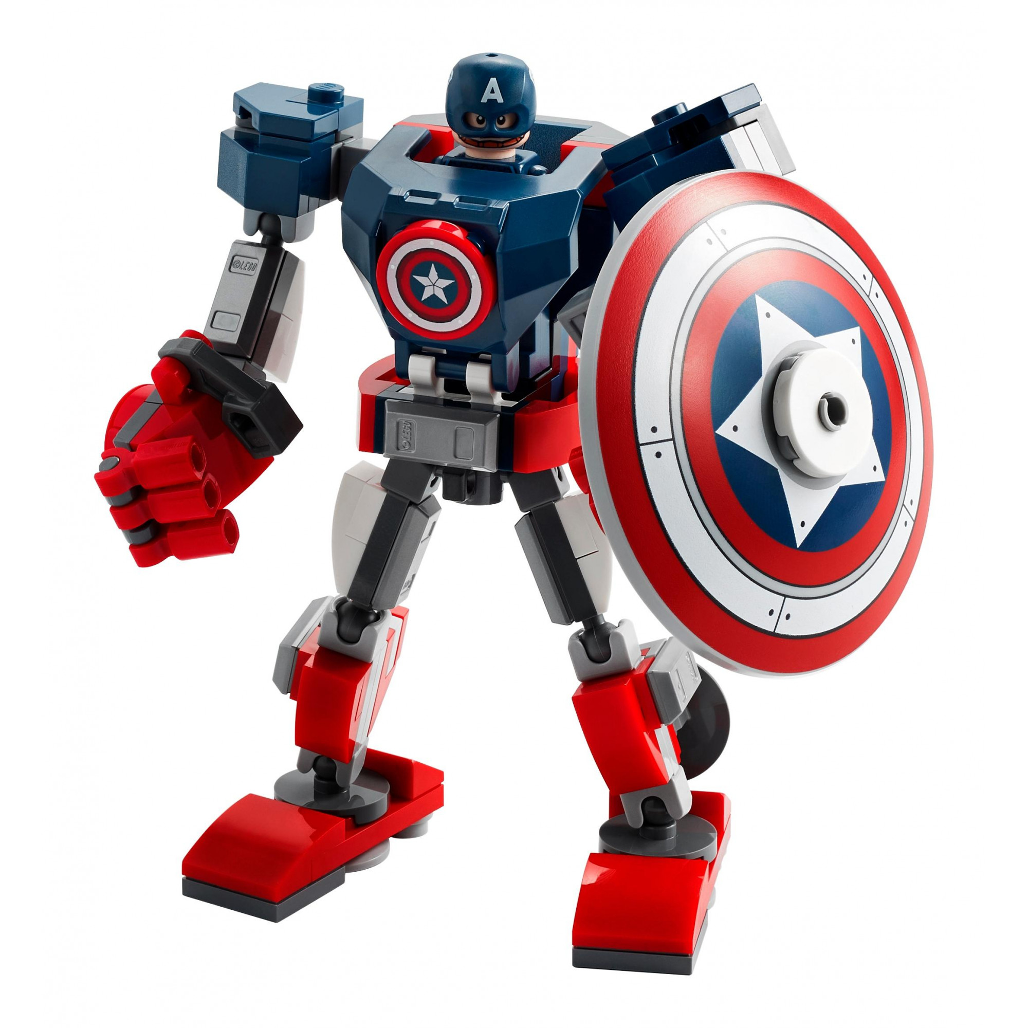 LEGO Super Heroes Робоброня Капитана Америки (76168) - зображення 1