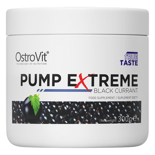 OstroVit Pump Extreme 300 g /30 servings/ Black Currant - зображення 1