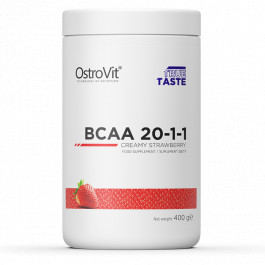 OstroVit BCAA 20-1-1 400 g /38 servings/ Creamy Strawberry
