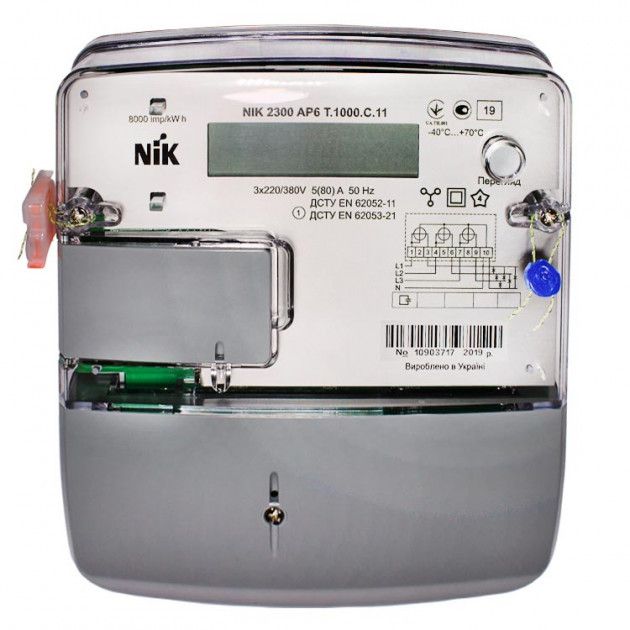 NiK 2303 AP6T.1000.C.11 3х220/380В (5-80А) - зображення 1