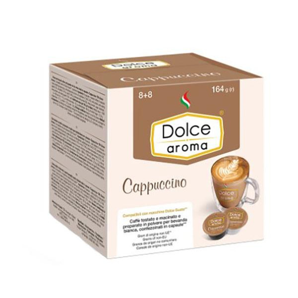 Dolce Aroma Сappuccino Dolce Gusto 16 шт (4820093484954) - зображення 1